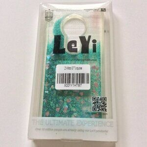 ZX Moto G7 TURQUOISE CELL PHONE CASE GLITTER